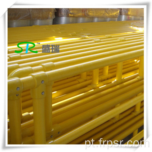 Indústria ferroviária de fibra de fibra de vidro resistente à corrosão FRP